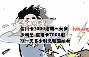 信用卡7000一个月利息-信用卡7000一个月利息是多少