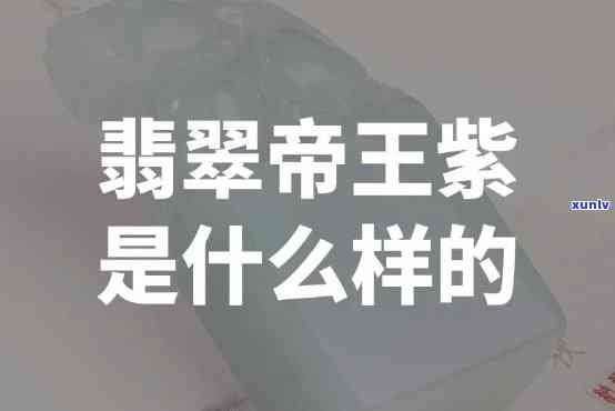 帝王紫翡翠是什么样子的，探秘帝王紫翡翠：独一无二的颜色与魅力