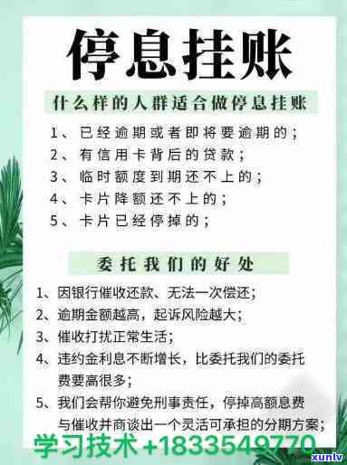 停息挂账会有什么影响-停息挂账会有什么影响呢