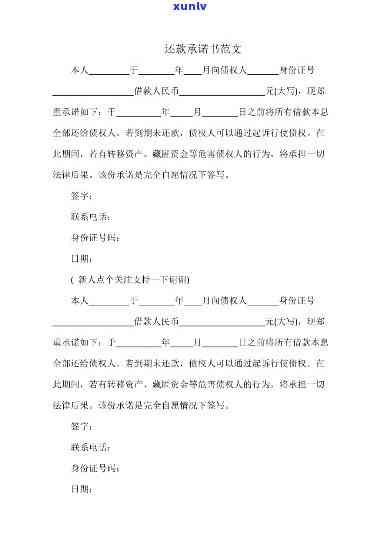 协商还款保证书写作指南：步骤、要素与例