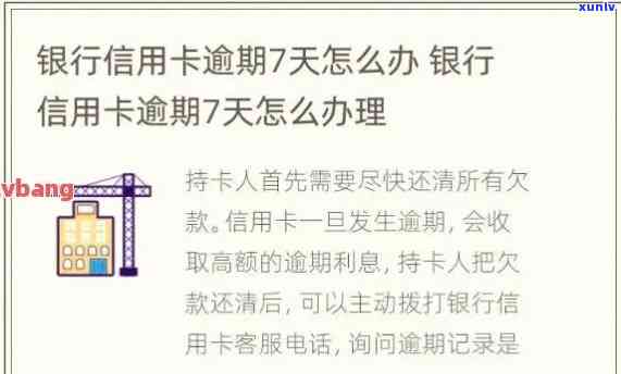 2021年信用卡逾期7天，警示：信用卡逾期7天可能带来的严重结果！