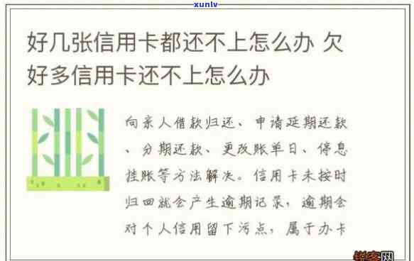 欠好多信用卡我该怎么办，信用卡欠款过多？教你怎样解决和解决