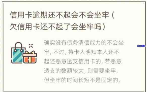 6千信用卡逾期会坐牢吗？后果及期限解析