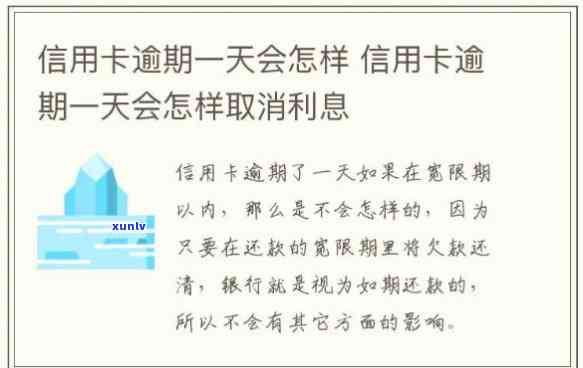 还信用卡超过一天会怎么样吗，逾期一天还款：信用卡会产生什么结果？