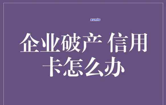 破产了信用卡还不上怎么办，信用卡欠款无法偿还，破产后应采用什么措？