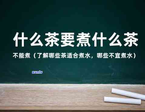 什么茶不可以煮着喝呢，哪些茶叶不适合煮着喝？