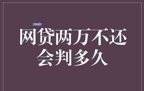 欠网贷2万不还会怎么样-欠网贷2万不还会怎么样呢