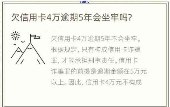 欠信用卡钱逾期未还的结果是什么？是不是会坐牢？