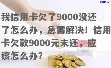 欠信用卡9000多还不起会怎样-欠信用卡9000多还不起会怎样处理