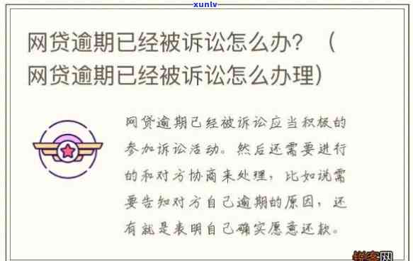 网上贷款逾期被起诉了会怎样-网上贷款逾期被起诉了会怎样呢