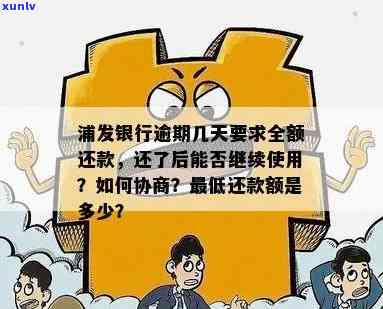 发银行逾期20天：是不是还能只还更低额度？已逾期10天，今天请求全额还款