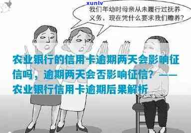 农业贷款逾期2天会带来什么影响？是否会影响？