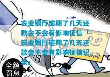 农业银行逾期了-农业银行逾期了几天还款会不会有影响