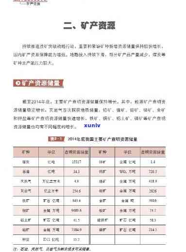 南平有什么矿产资源，揭秘南平矿产资源：种类丰富，储量可观