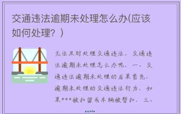 交通逾期未缴款怎么处理，如何处理交通逾期未缴款？