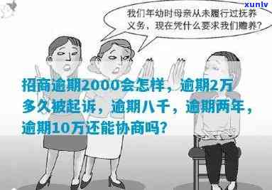 招商逾期2万多久会被起诉及可能结果