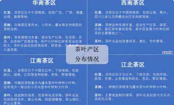 我国四大茶区的特点是什么？详解其地理分布与特色品种