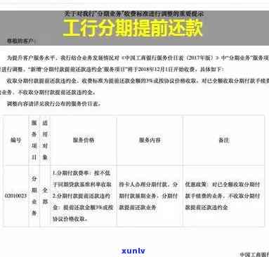 工商银行提前还款违约金是多少，详解工商银行提前还款违约金计算  及收费标准