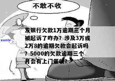 发欠1万逾期-发银行欠款1万逾期三个月被起诉了咋办