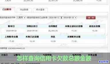 发银行信用怎么查询一共欠多少钱，怎样查询发银行信用额度及欠款总额？