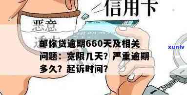 邮你贷逾期660天，警示：邮你贷逾期660天，结果严重！