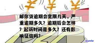 邮你贷是否有宽限期？逾期会有几天宽限时间？