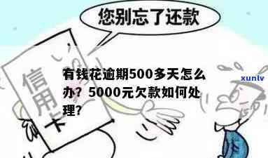 有钱花逾期5000元：长达500多天未还，目前仍欠4000元