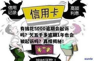 有钱花逾期5000元，逾期还款警示：5000元欠款可能带来的结果