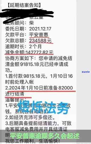 平安逾期强制实行案例，平安逾期：强制实行案例揭示欠款者面临的结果