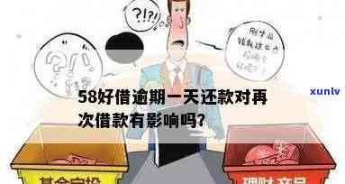 58好借逾期2天还款，会作用再次借款吗？安全性怎样？