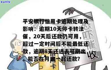 平安银行逾期10多天就停卡转法催部门，平安银行：逾期10多天即停卡，法催部门介入追讨