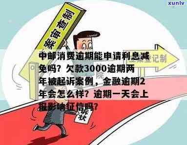 中邮消费欠款3000逾期两年被起诉案例分析：常见疑问与解决办法