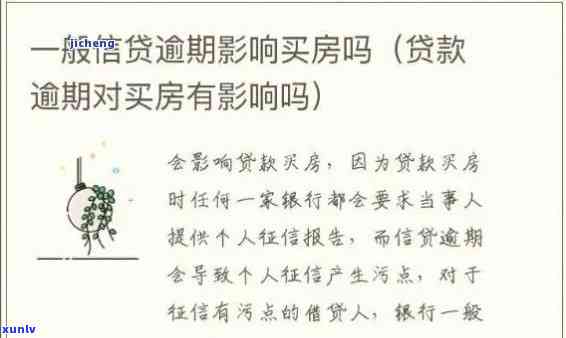 '消费贷逾期一次会作用房贷吗？熟悉其可能产生的结果及应对策略！'