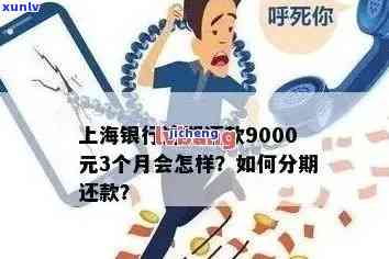 上海银行逾期还款9000元3个月会怎样，上海银行：欠款9000元未还，三个月后可能面临何种后果？