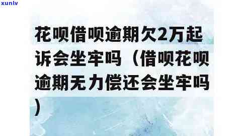 花呗借呗逾期会起诉并可能坐牢吗？