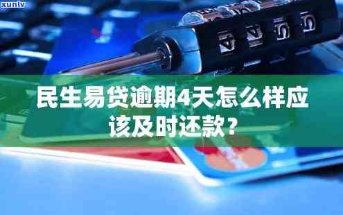 民生易贷逾期4天怎么办，民生易贷逾期4天：怎样解决?