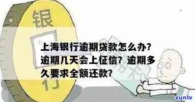 怎样解决上海银行贷款逾期两天的情况？逾期结果是什么？