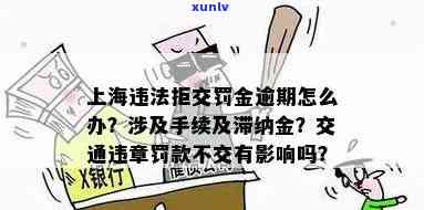 上海逾期未交罚款会怎么样，逾期未交罚款？上海的处罚措你一定要知道！