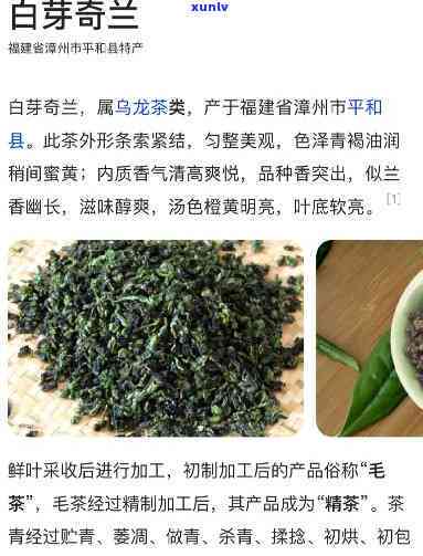 白芽奇兰茶的价格，探究白芽奇兰茶的市场价格，了解其价值所在