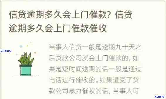 中信逾期两个月，真的会上门吗？