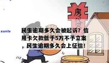 民生逾期多久会立案？作用诉讼及的时间分别是多久？