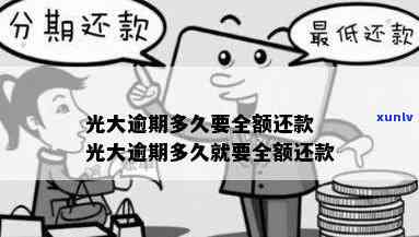 光大银行逾期后分期可全额还款？真的吗？