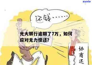 光大逾期被起诉，无力偿还怎么办？