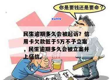 民生逾期多久立案，民生逾期多久会立案？你需要知道的法律知识