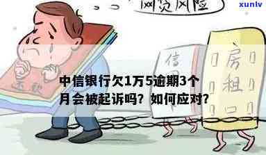 中信银行逾期三个月会被起诉或报案吗，中信银行逾期三个月会面临法律后果吗？