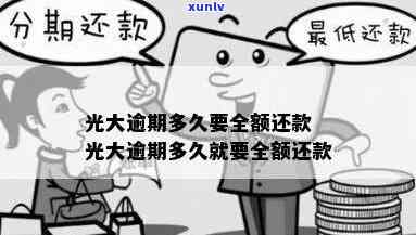 光大逾期一天钱还能用吗？不小心逾期后被请求全额还款