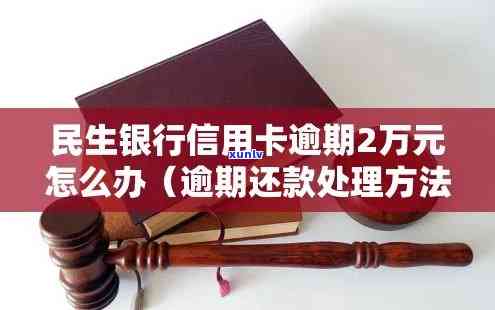 民生银行信用卡1万逾期2年现在欠款3万，怎样解决？