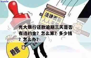 光大逾期违约怎么收费？详细解析违约金计算  