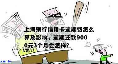 上海银行逾期还款9000元3个月的结果及处罚是什么？