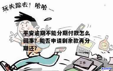 平安逾期不能分期怎么办？解决办法全解析